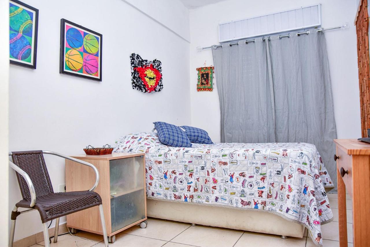 Апартаменты Charmoso Apto A Beira-Mar Com Wi-Fi Em Santos Sp Экстерьер фото
