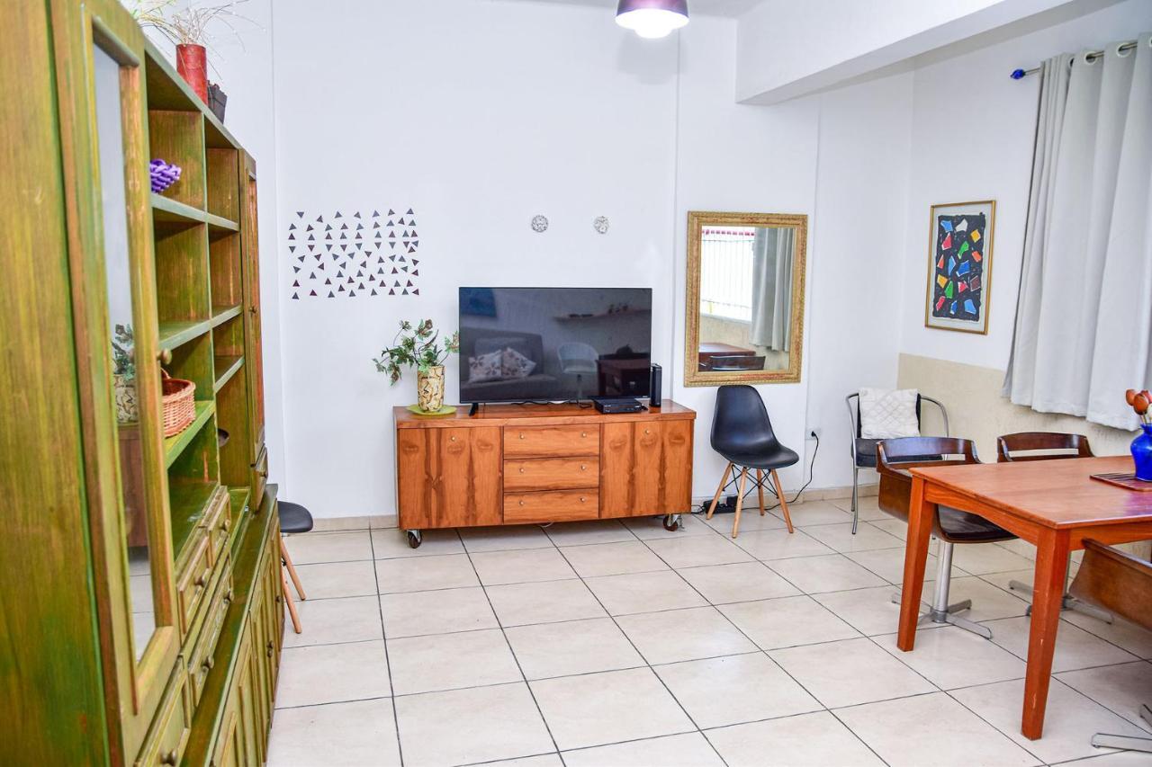 Апартаменты Charmoso Apto A Beira-Mar Com Wi-Fi Em Santos Sp Экстерьер фото